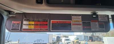 Mack Pinnacle CXU613 Sun Visor for a 2016 Mack CXU613