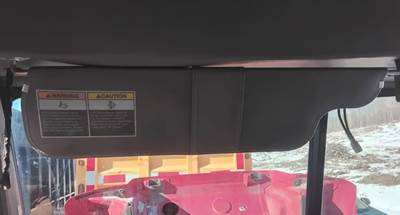 Peterbilt 348 Sun Visor