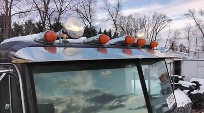 Peterbilt 357 Sun Visor