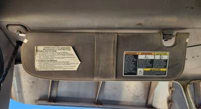 Peterbilt 386 Sun Visor
