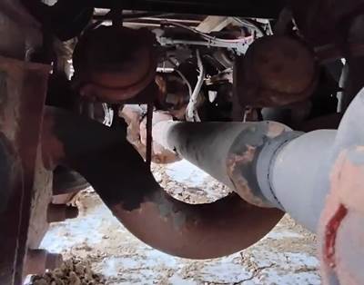 TBD TBD Tag / Pusher Axle for a 2012 Peterbilt 348