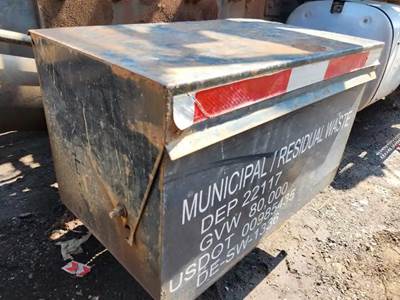 Mack Granite GU713 Tool Box for a 2012 Mack GU713