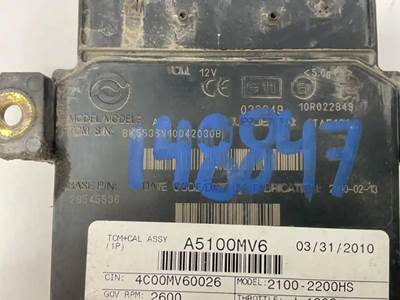 Allison 2200 HS Transmission Control Module (TCM) for a 2010 ...