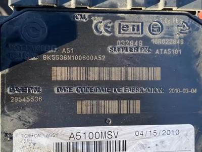 Allison 2500PTS Transmission Control Module (TCM) for a 2011 Freightliner B2