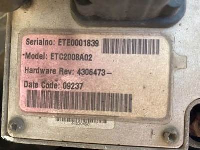 Eaton-Fuller EH-6E606B-CD Transmission Control Module (TCM) for a 2010 Freightliner M Line Walk-In Van