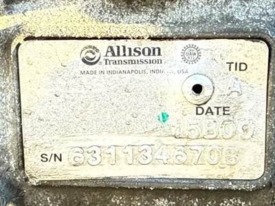Allison 2500RDS Transmission Core