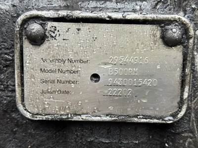 Allison B500RM Transmission Core