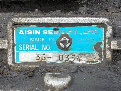 Aisin Transmission for a 2013 Isuzu Reach