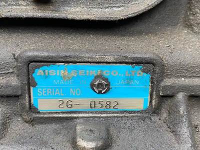 Aisin Transmission for a 2012 Isuzu Reach