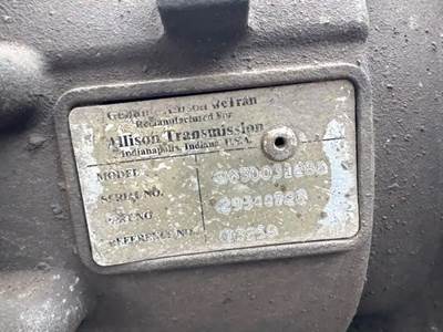 Allison 1000 Transmission for a 2007 Freightliner MT45 Chassis