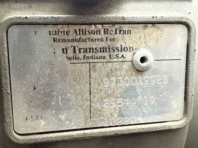 Allison 1000 Transmission