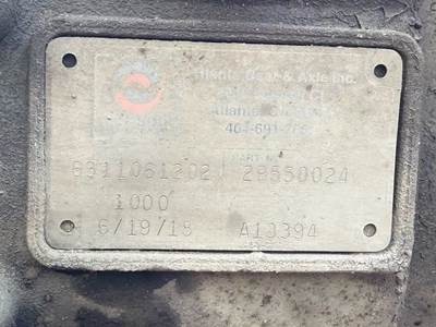 Allison 1000 Transmission for a 2012 Freightliner MT45