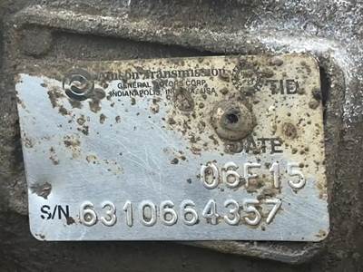 Allison 1000 HS Transmission for a 2007 Freightliner MT45 Chassis