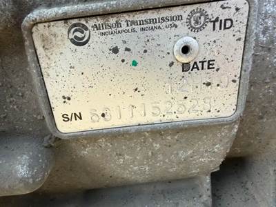 Allison 1000 HS Transmission for a 2013 Freightliner MT 45G