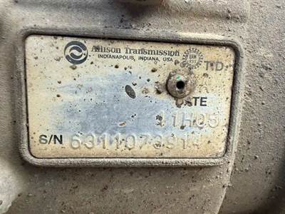 Allison 1000 HS Transmission for a 2011 Workhorse Custom Chassis W62