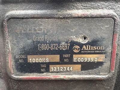 Allison 1000 HS Transmission for a 2006 Freightliner MT45 Chassis