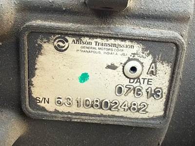 Allison 1000 HS Transmission for a 2007 Workhorse Custom Chassis W62