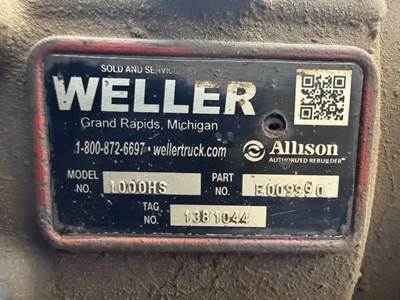 Allison 1000 HS Transmission for a 2006 Freightliner MT45 Chassis