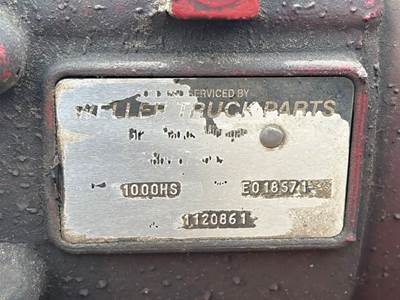 Allison 1000 HS Transmission for a 2012 Workhorse Custom Chassis W62