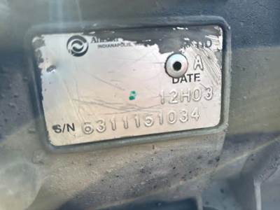 Allison 1000 HS Transmission for a 2013 Freightliner MT 45G