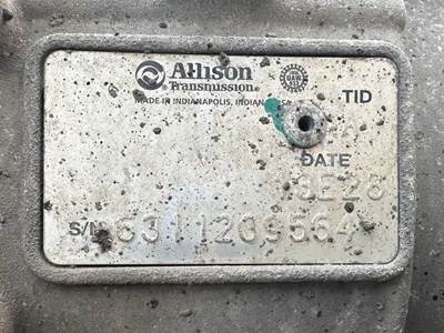 Allison 1000 HS Transmission for a 2014 Freightliner MT 45G