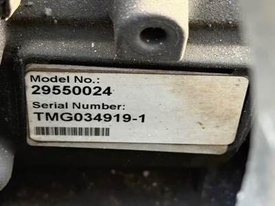 Allison 1000 RM Transmission for a 2011 Freightliner MT55