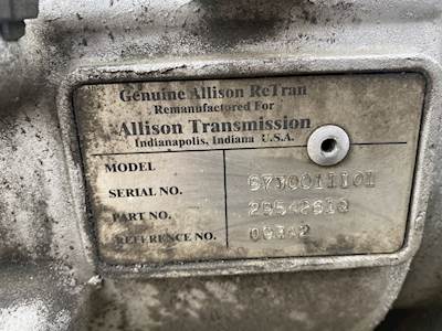 Allison 2000 Transmission