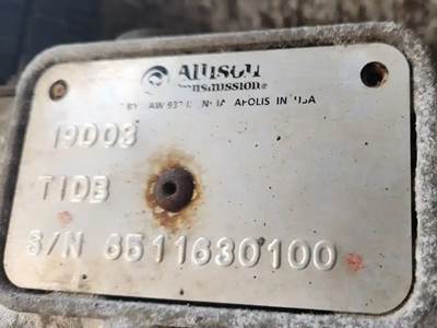 Allison 2100 HS Transmission for a 2020 Freightliner M2 106