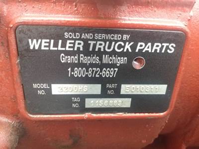 Allison 2200 HS Transmission for a 2007 Workhorse Custom Chassis W62