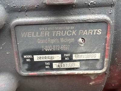 Allison 2200 HS Transmission for a 2007 Freightliner MT55 Chassis