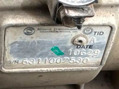 Allison 2200 HS Transmission for a 2011 Workhorse Custom Chassis W62