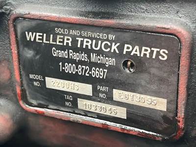 Allison 2200 HS Transmission for a 2008 Freightliner MT55 Chassis