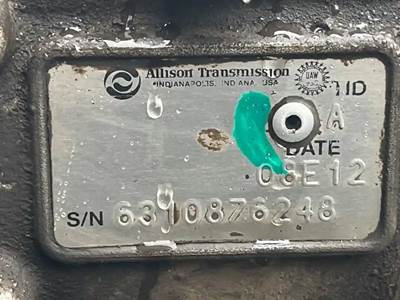 Allison 2200 HS Transmission for a 2008 Freightliner MT55 Chassis