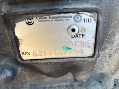 Allison 2200 HS Transmission for a 2012 Freightliner B2