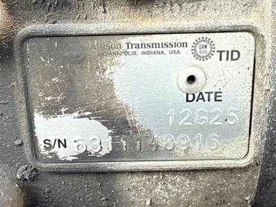 Allison 2200 HS Transmission for a 2012 Workhorse Custom Chassis W62