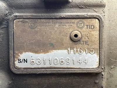Allison 2200 HS Transmission for a 2012 Freightliner MT55