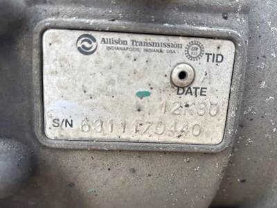 Allison 2200 HS Transmission for a 2013 Freightliner MT 45G