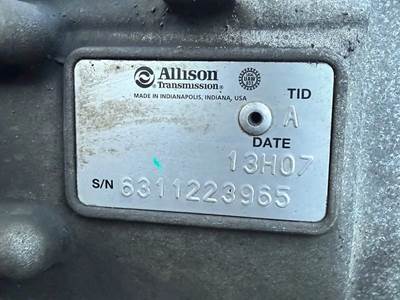 Allison 2200 HS Transmission for a 2014 Freightliner MT55