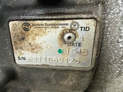 Allison 2200 HS Transmission for a 2012 Freightliner MT55
