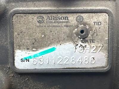 Allison 2200 PTS Transmission for a 2015 Blue Bird BB Conventional