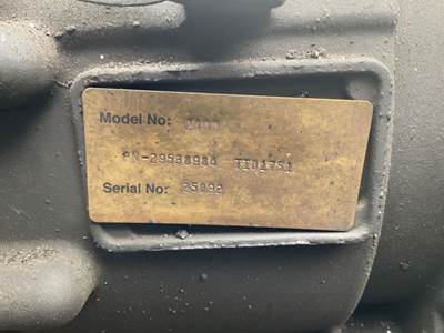 Allison 2400 Series Transmission for a 2001 International 1652