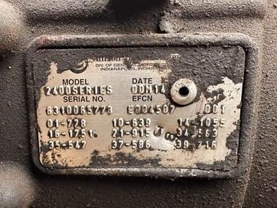 Allison 2400SERIES Transmission