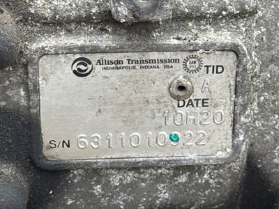 Allison 2500PTS Transmission for a 2012 Ic Corporation PB305