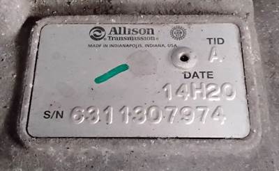 Allison 2500RDS Transmission for a 2015 Hino 338