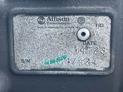 Allison 2500RDS Transmission for a 2015 International DuraStar 4300