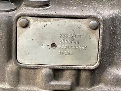 Allison 3000PRM Transmission for a 2002 Freightliner CONDOR LOW CAB FORWARD