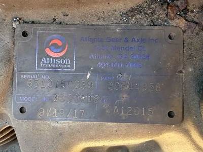 Allison 3000RDS Transmission