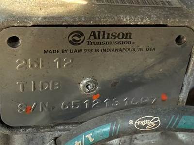 Allison 3000RDS-P Transmission for a 2026 Freightliner M2 106