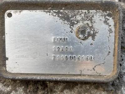 Allison EV40 Transmission for a 2012 New Flyer XDE40