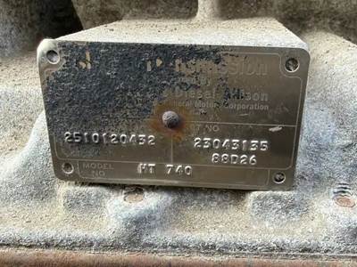Allison HT740 Transmission for a 1989 Mack MC688FC
